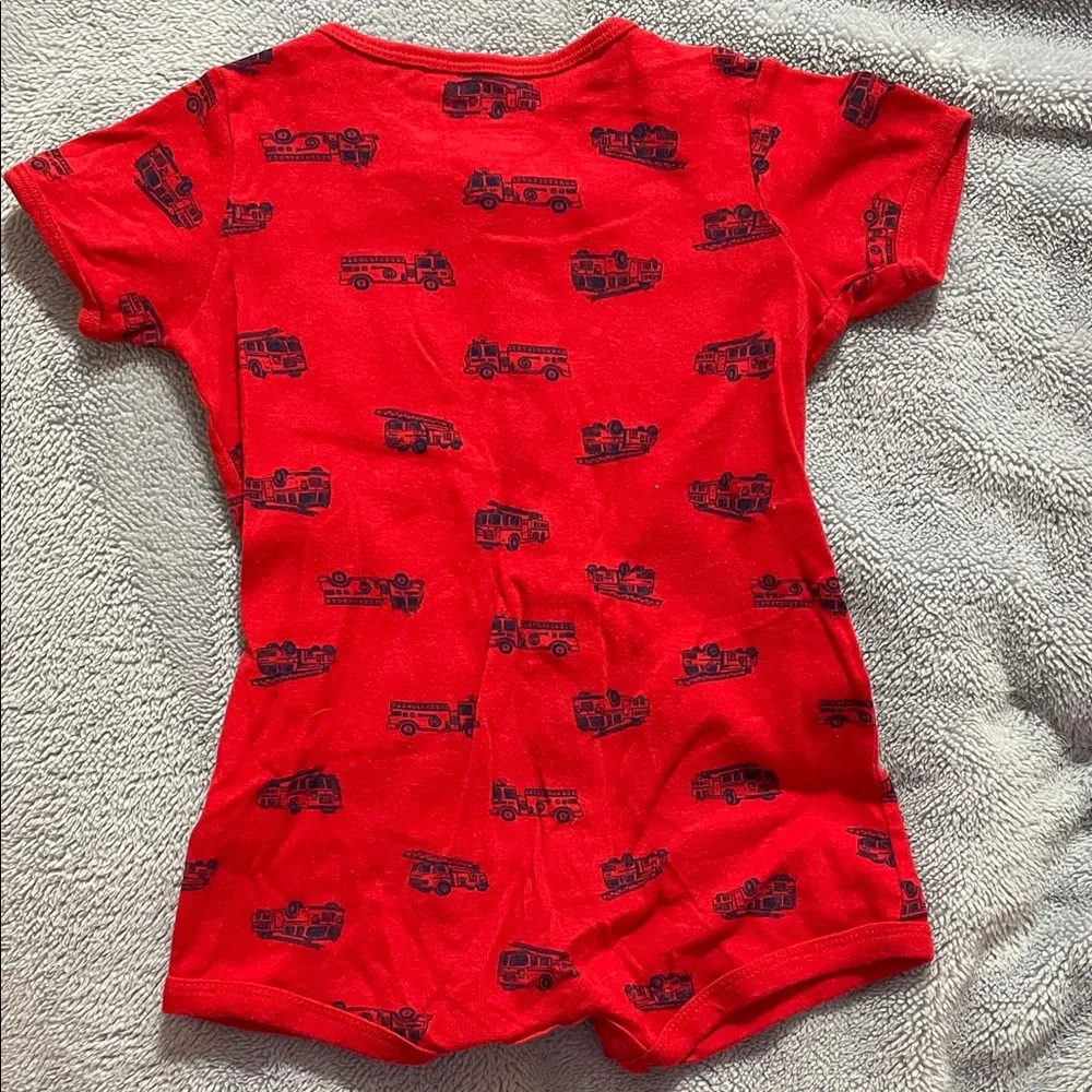 Carter's Boys Romper Red Hero Size 18 Month